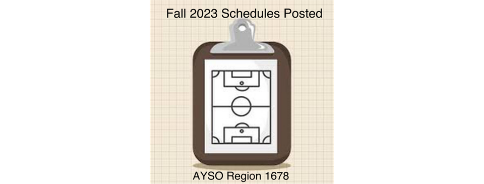 Schedules posted